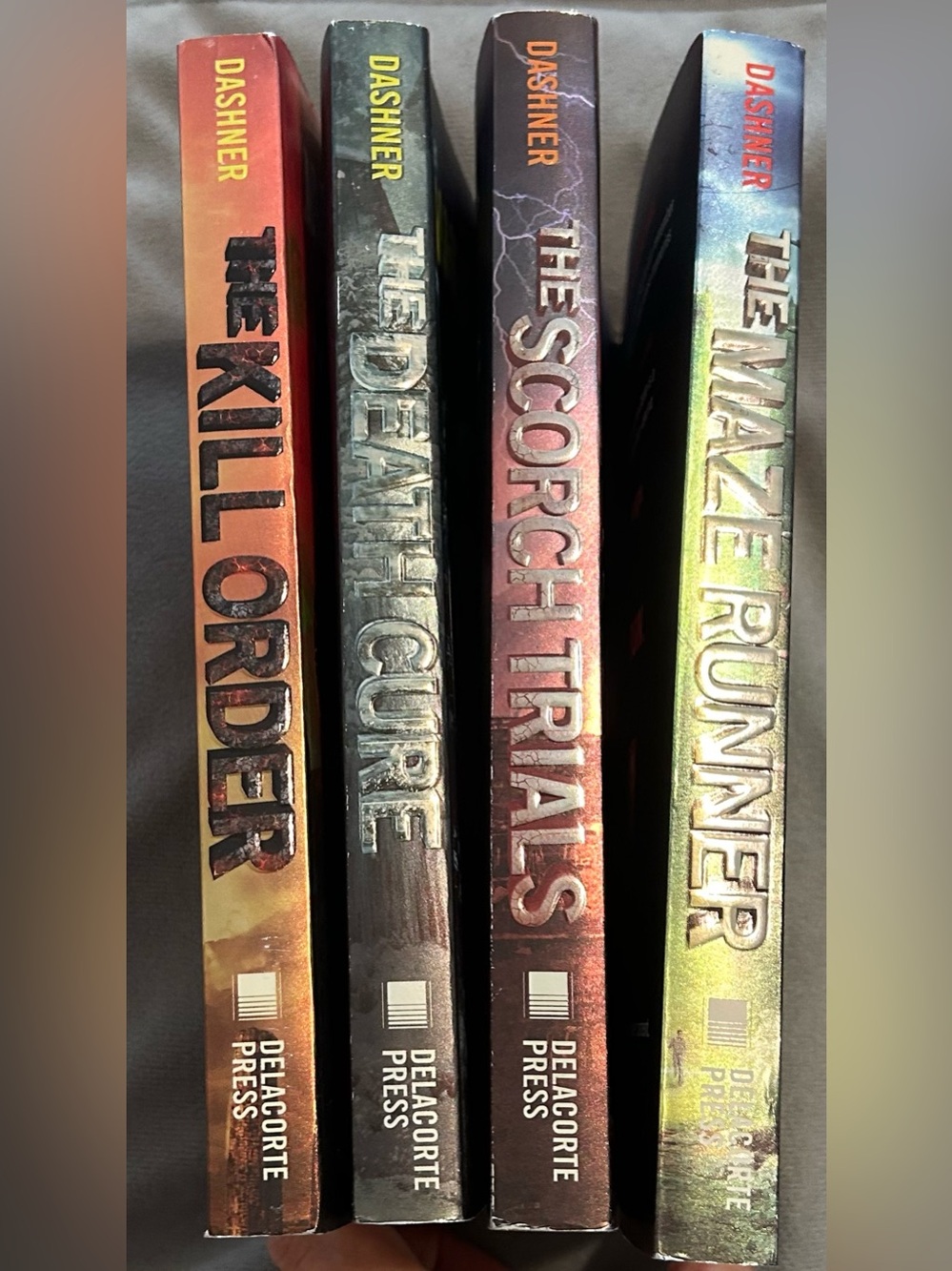 The Maze Runner 4 Book Set Softcover EUC